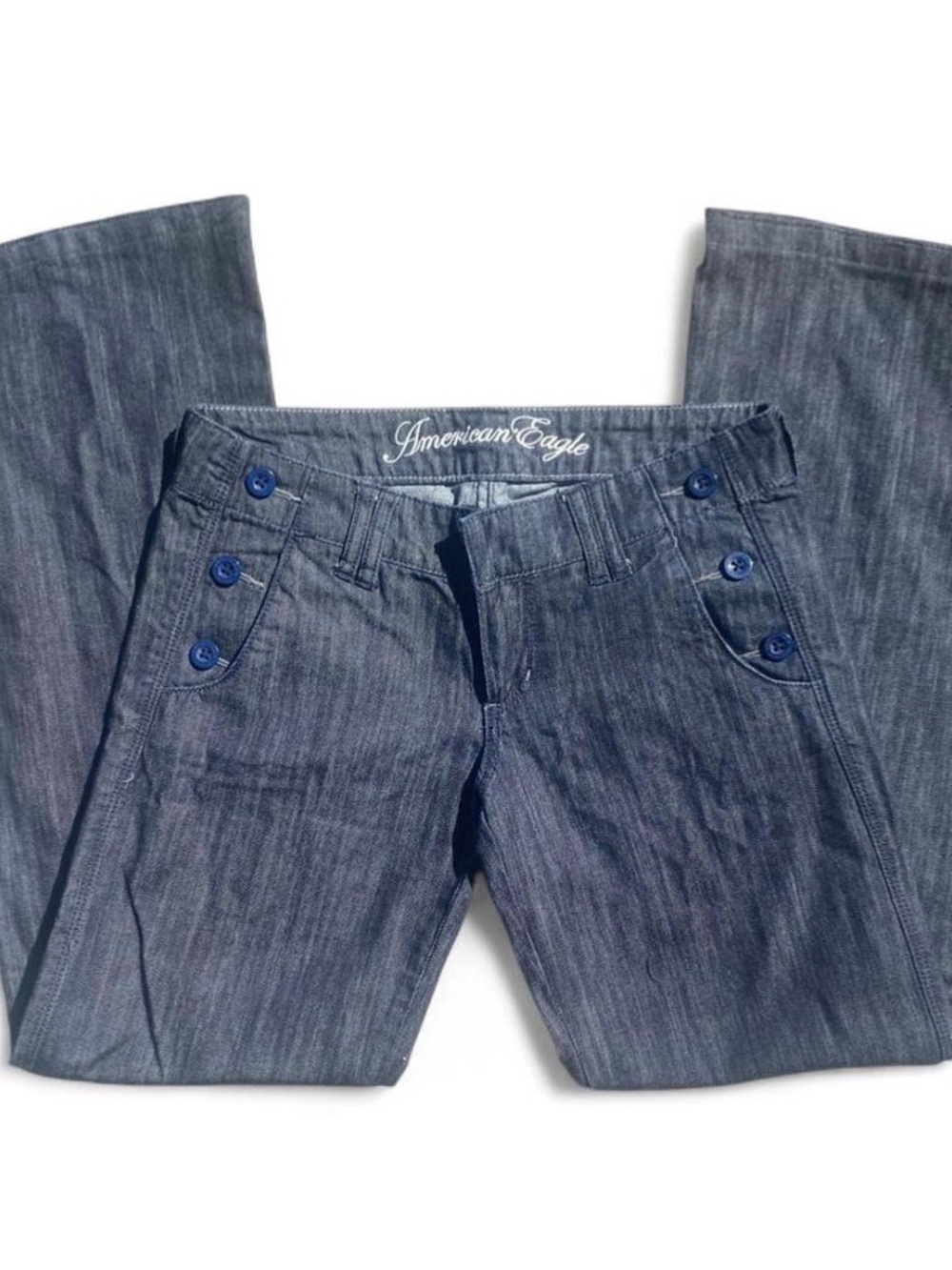 Vintage American Eagle Dark Wash Denim Flare Jeans